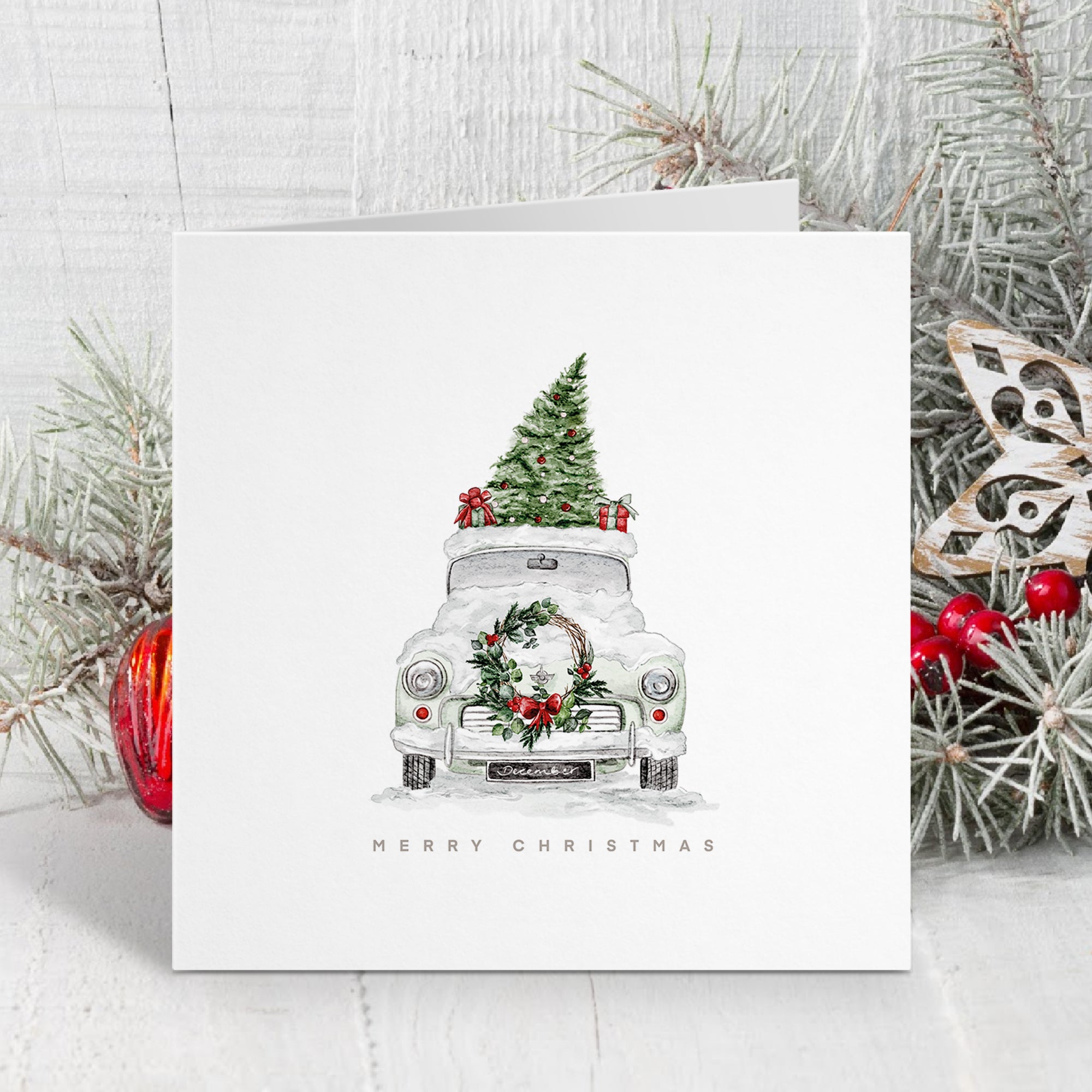 Festive Feeling - Christmas Card Set - Pack of 8, 12, 16, 24 or 32