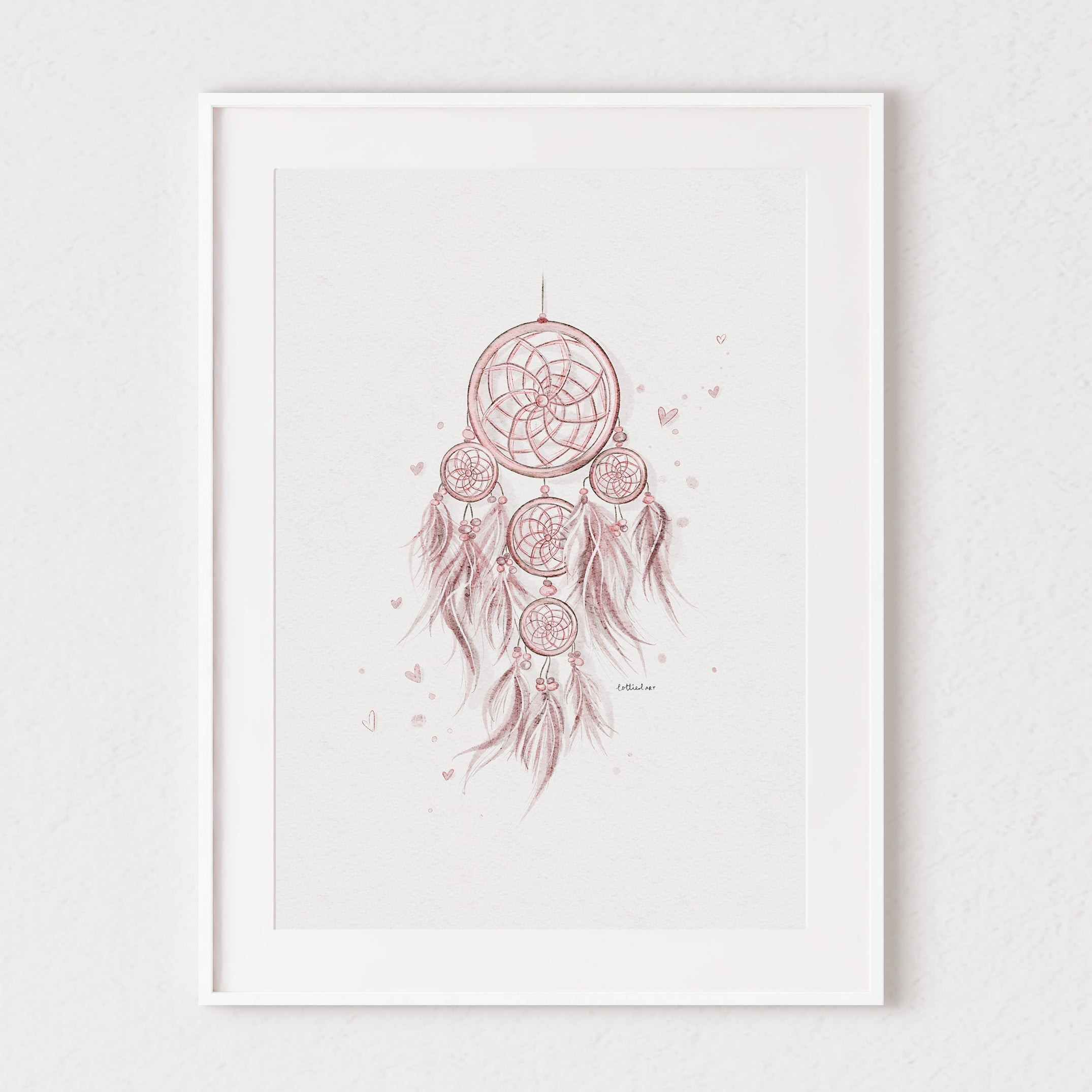 Dreamcatcher Watercolour Print 💭