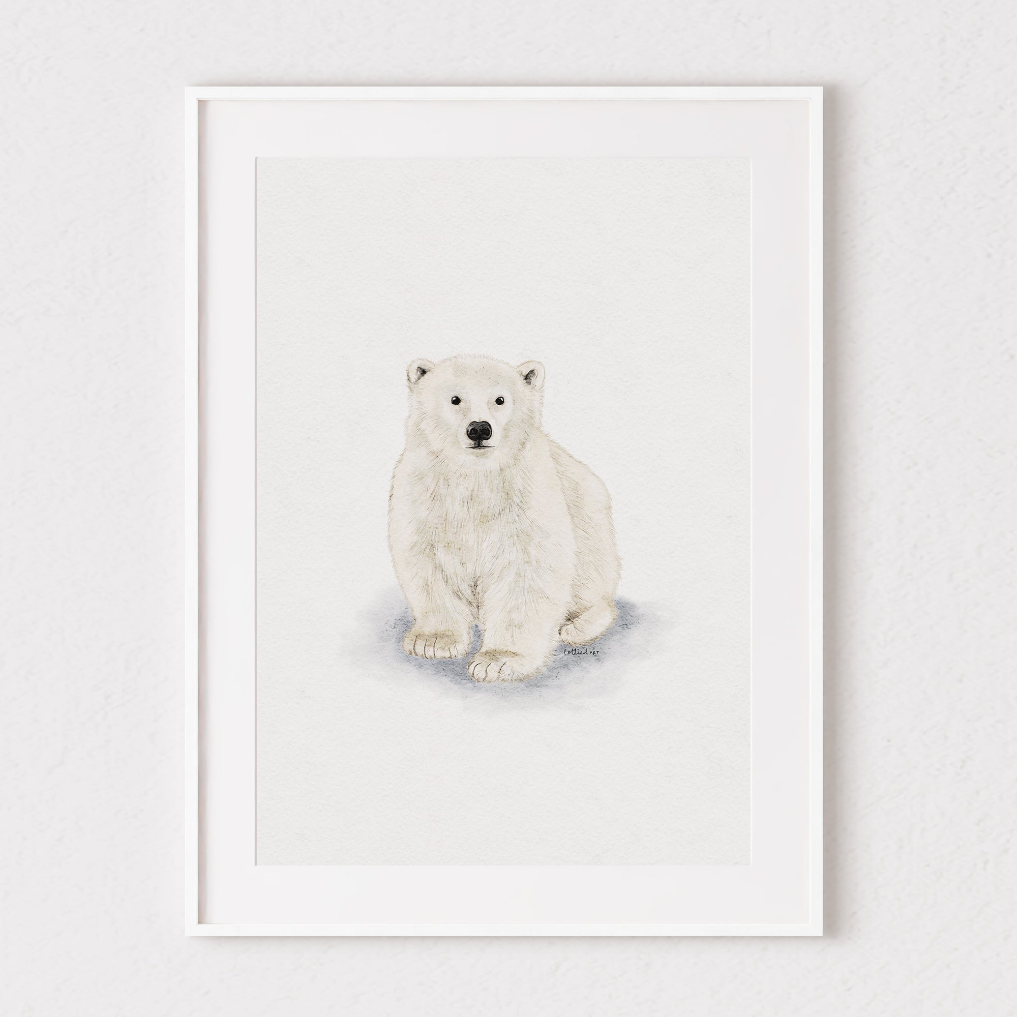 Polar Bear Fine Art Print 🐻❄️