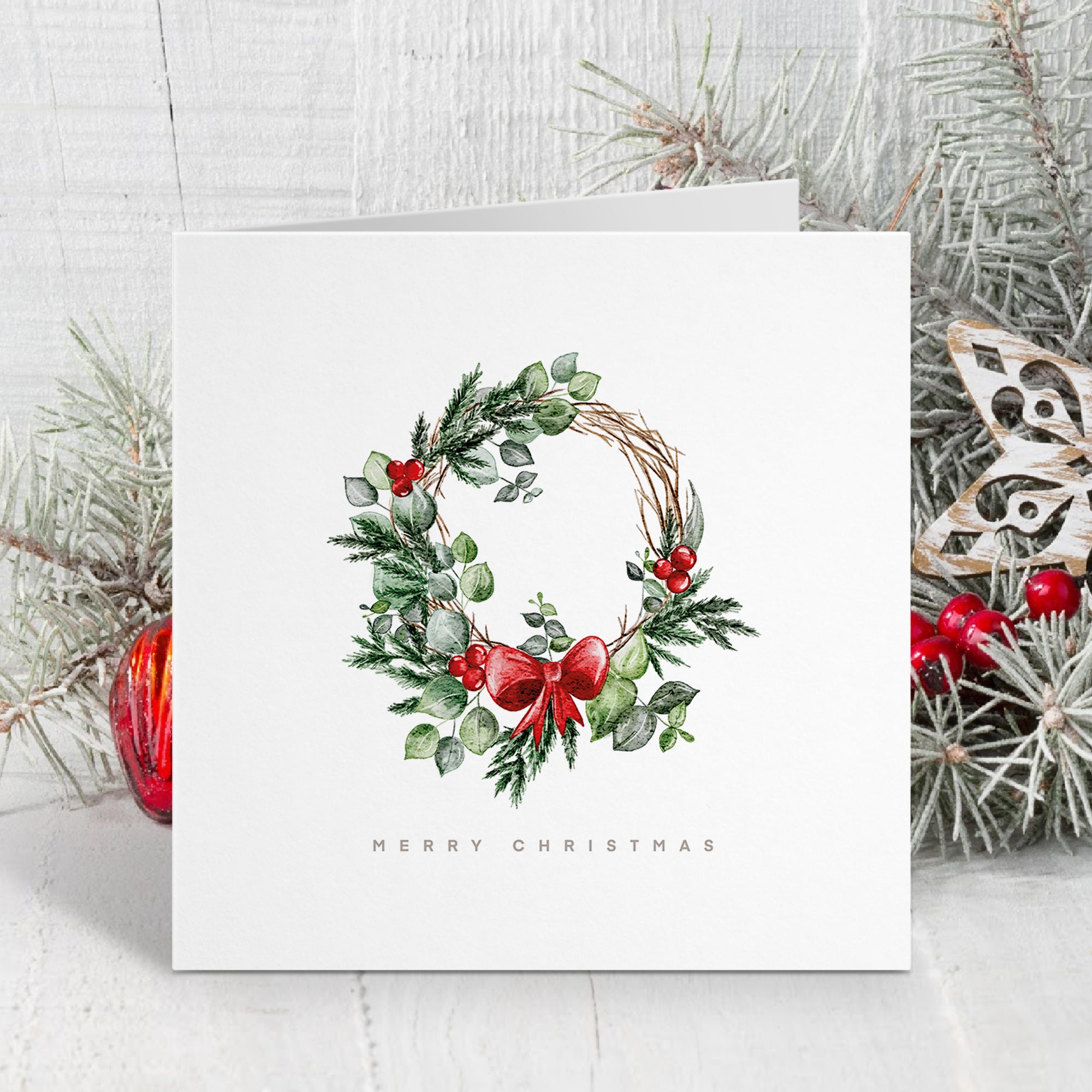 Festive Tradition - Christmas Card Set - Pack of 8, 12, 16, 24 or 32