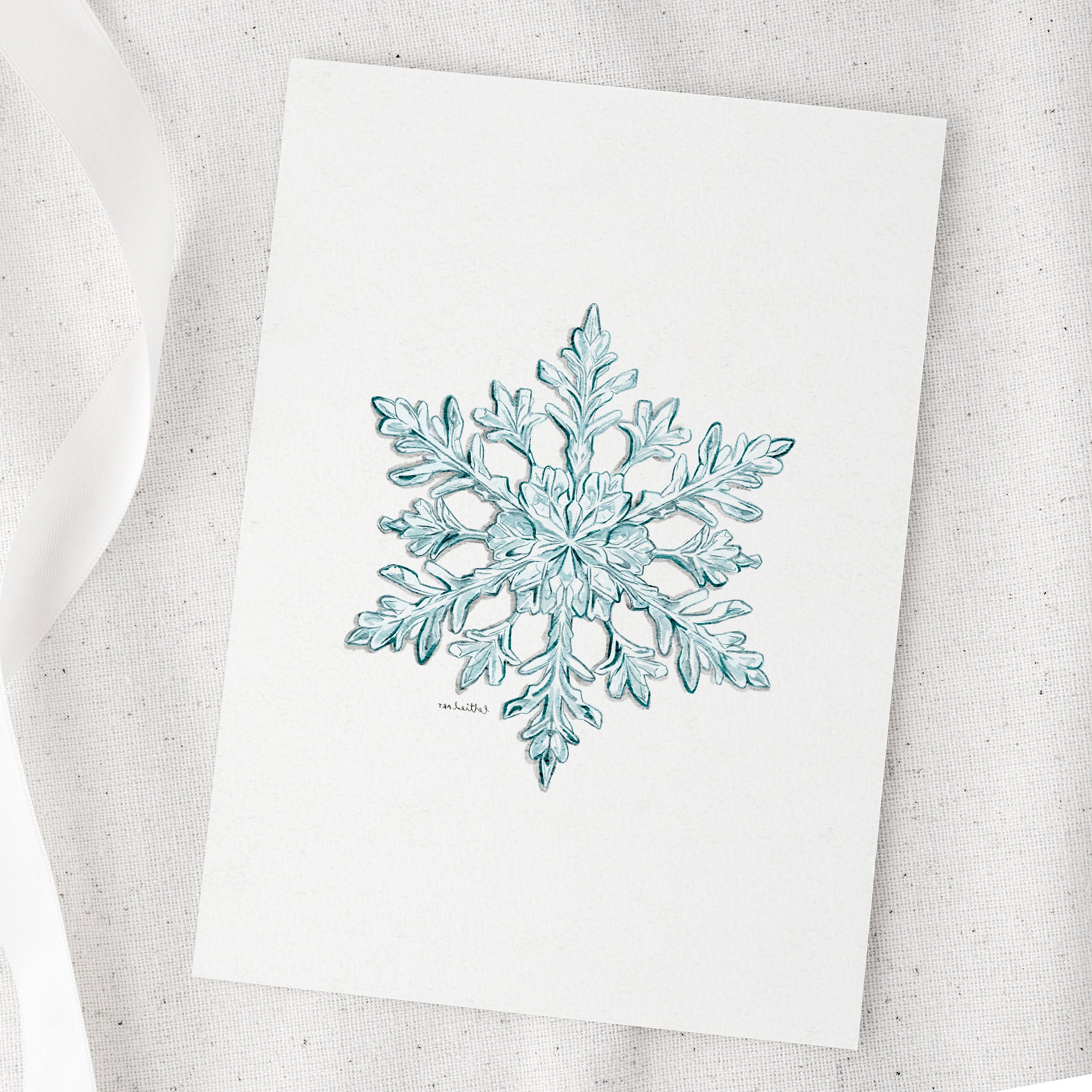 Snowflake Fine Art Print ❄️
