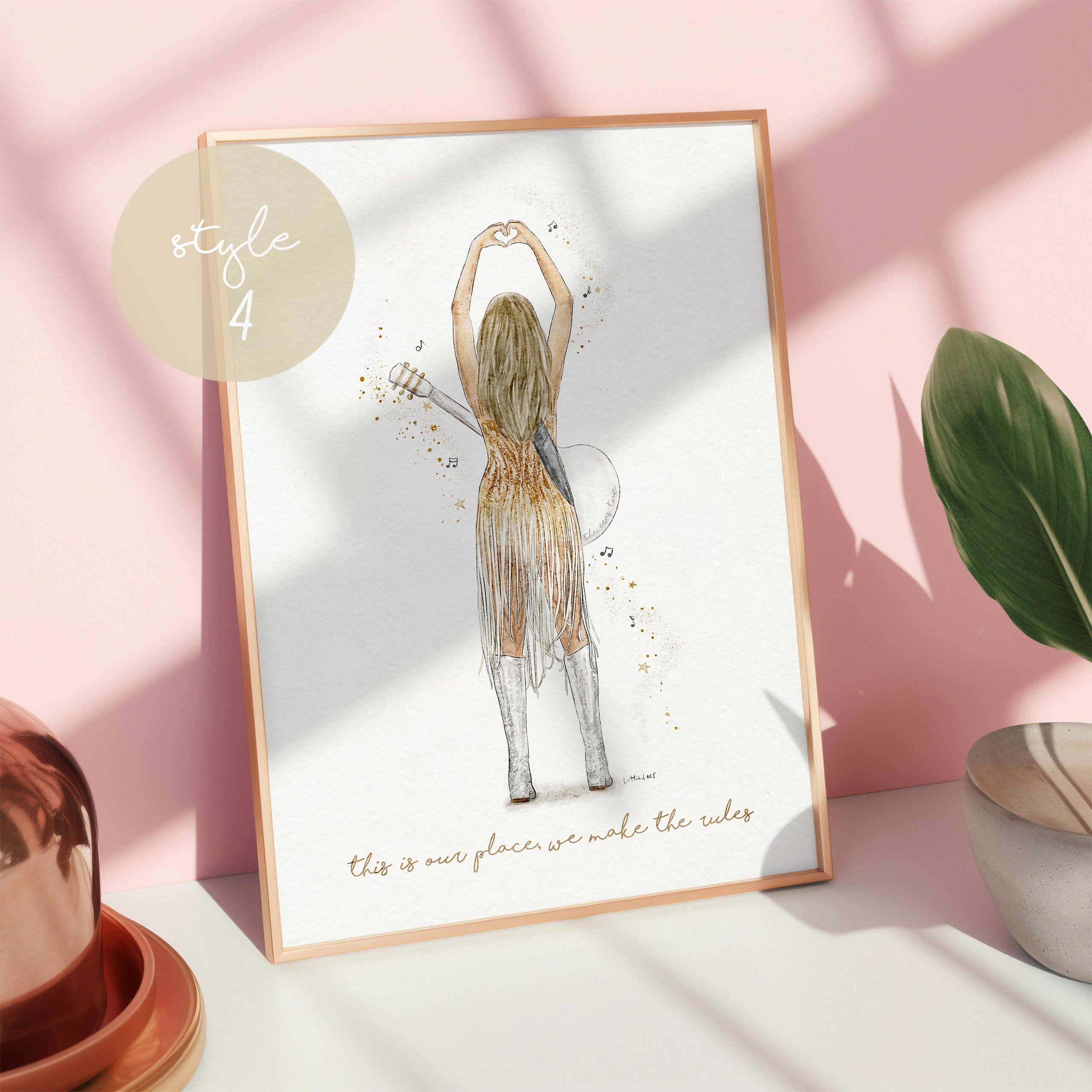 Taylor Swift The Eras Tour Watercolour Print 🫶🏼