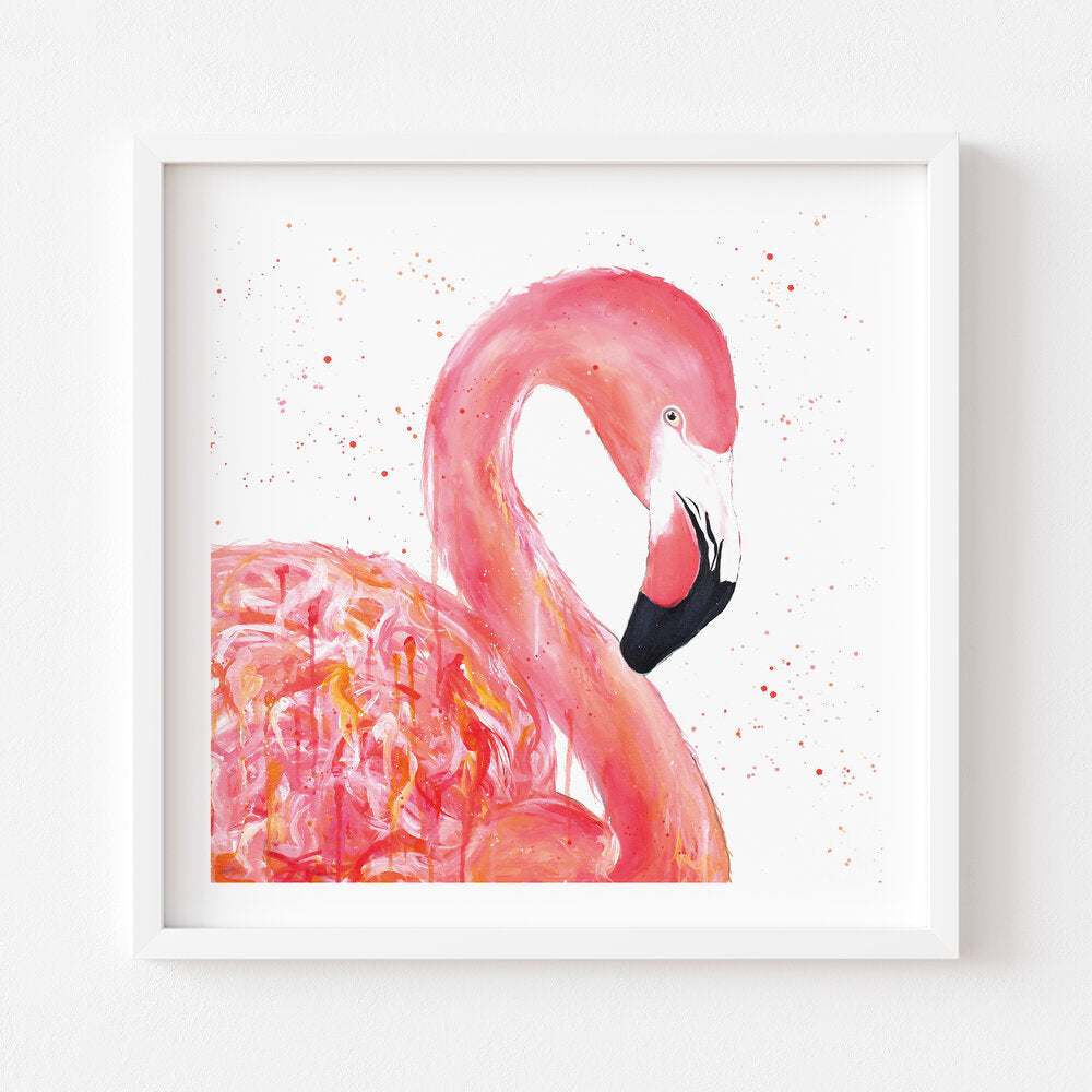 Flamingo Print