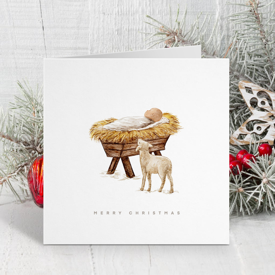 The Crib - Christmas Card