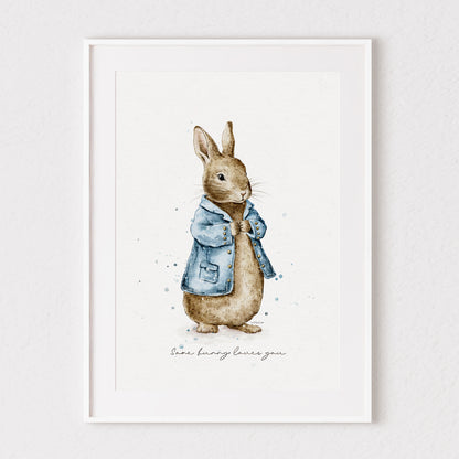 Peter Rabbit Inspired Watercolour Print 🐰