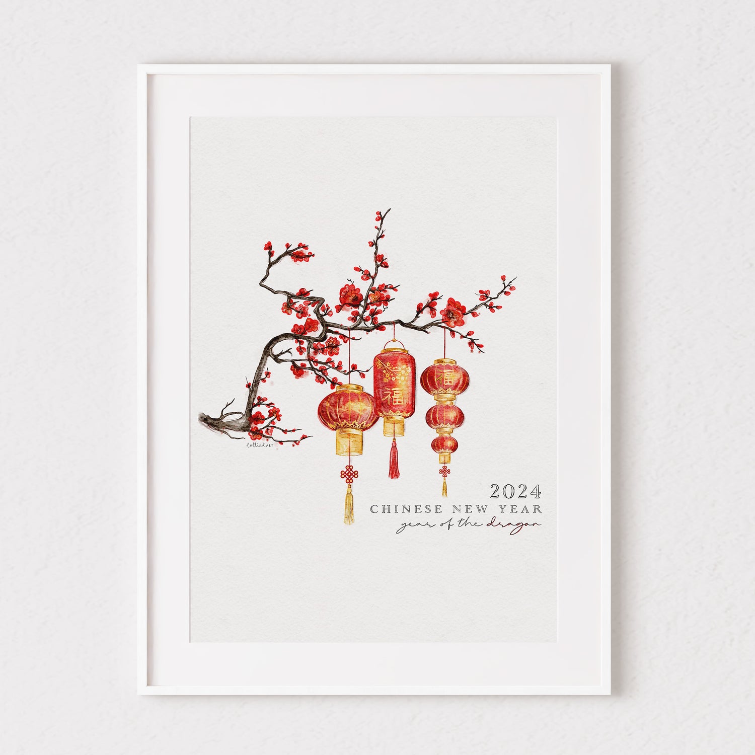 Year of the Dragon 2024 Fine Art Print 🏮