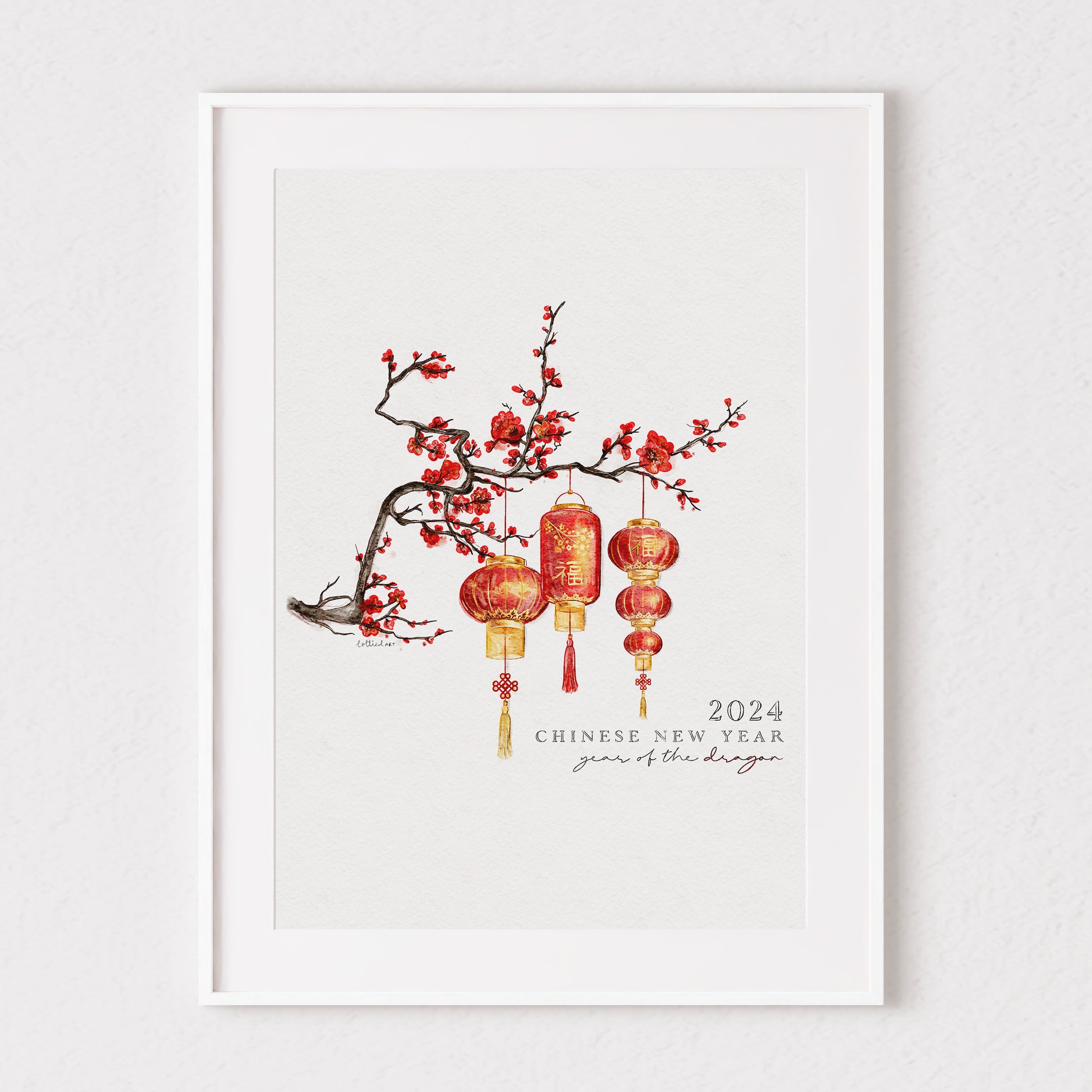 Year of the Dragon 2024 Fine Art Print 🏮