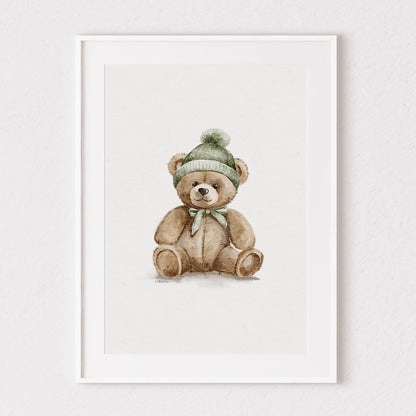 Teddy Bear Fine Art Print 🧸