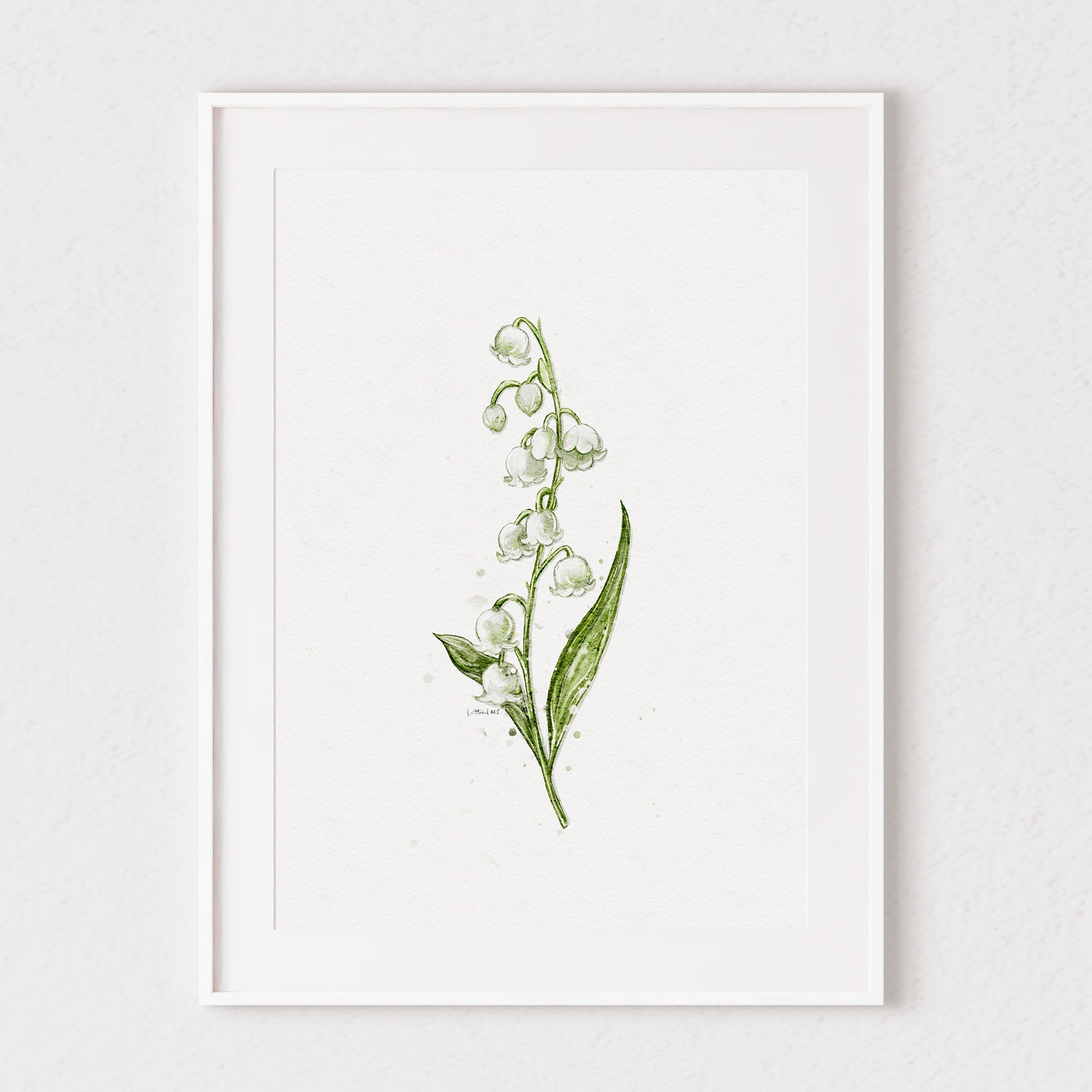Lily Of The Valley Fine Art Print 🕊