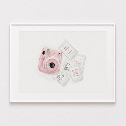 Self Love Reminders Fine Art Print 🤍