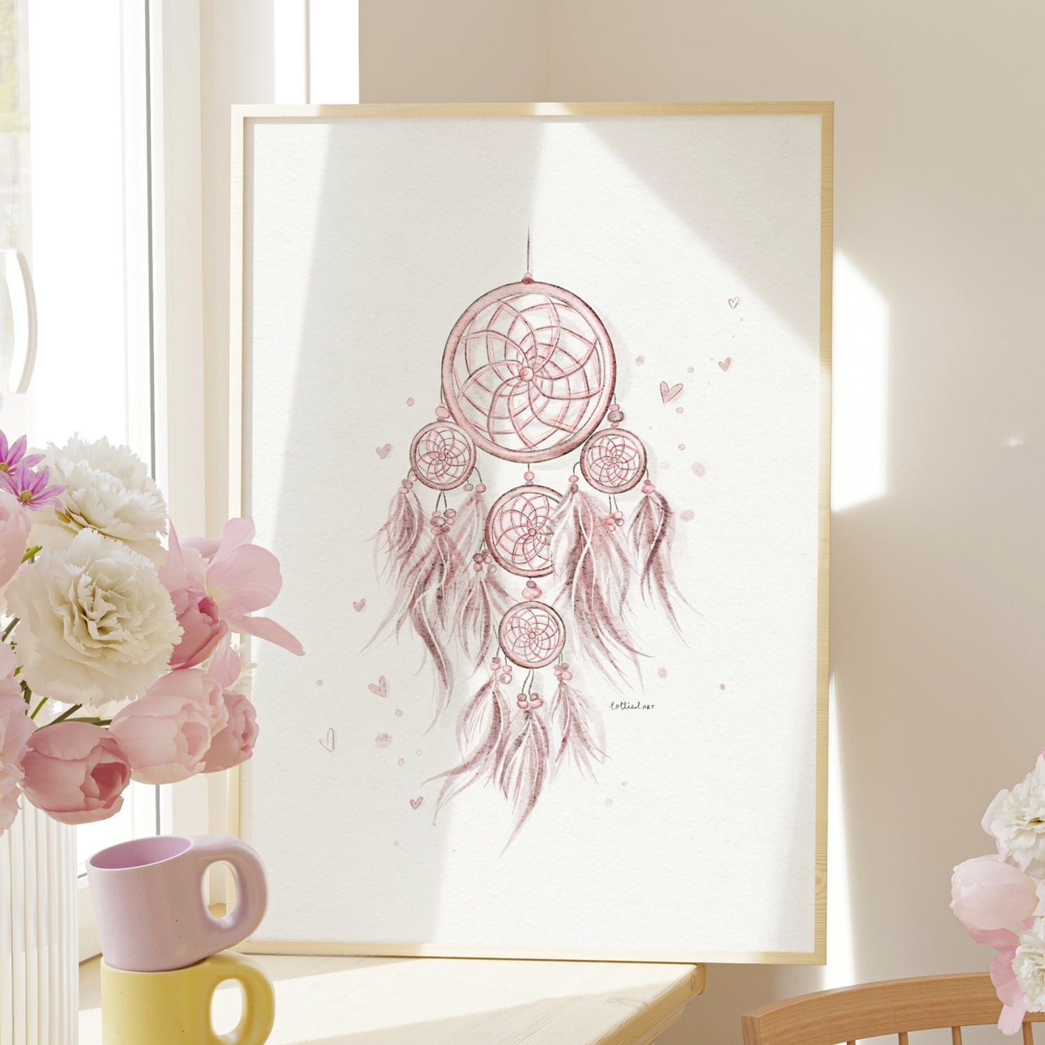 Dreamcatcher Watercolour Print 💭