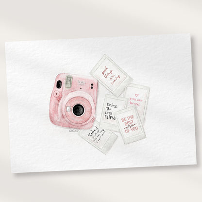 Self Love Reminders Fine Art Print 🤍