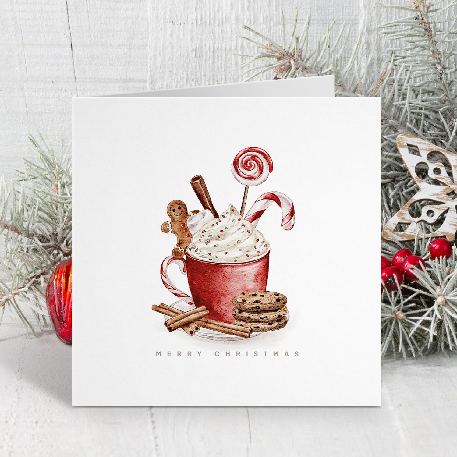 The Cosy Christmas Cuppa - Christmas Card