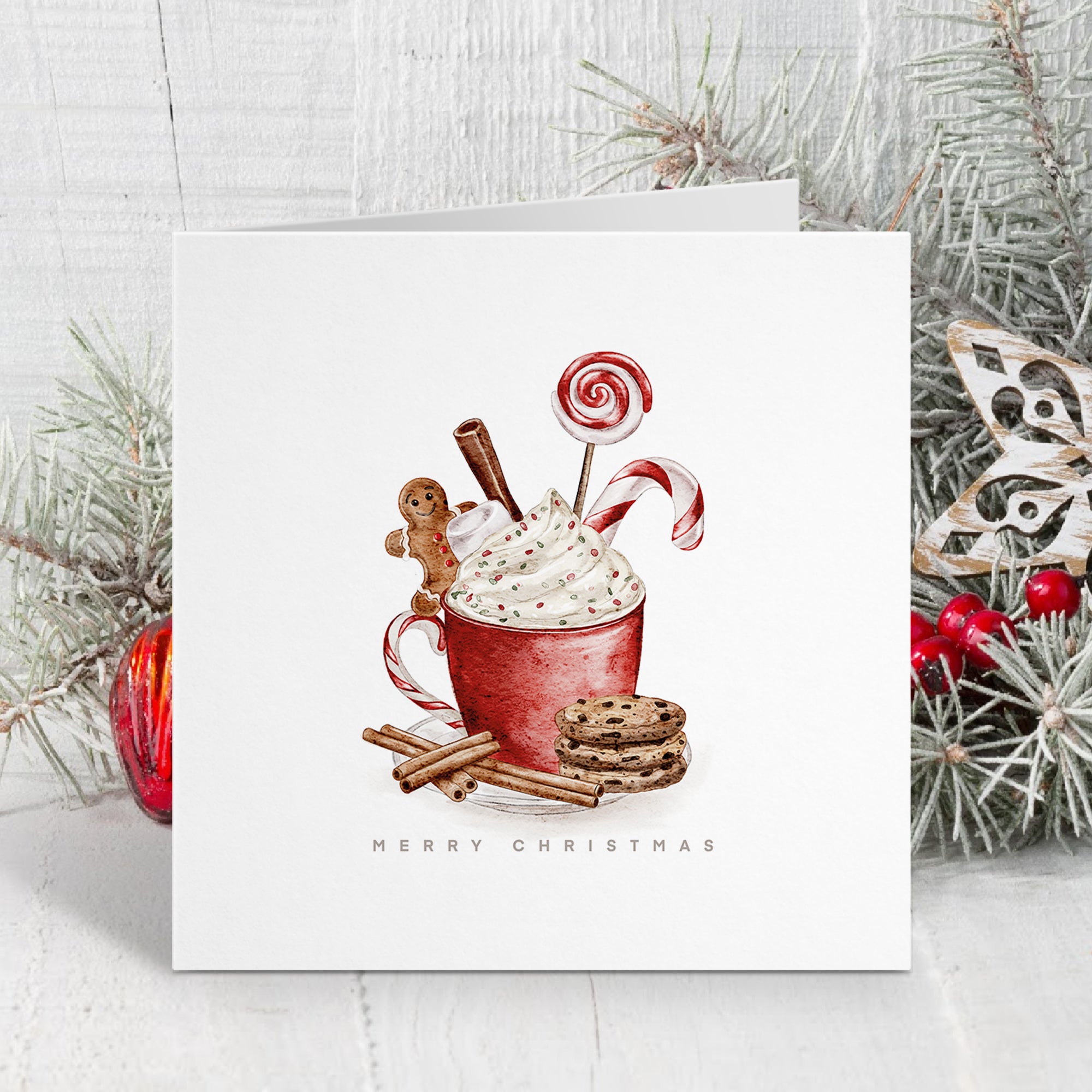 The Cosy Christmas Cuppa - Christmas Card