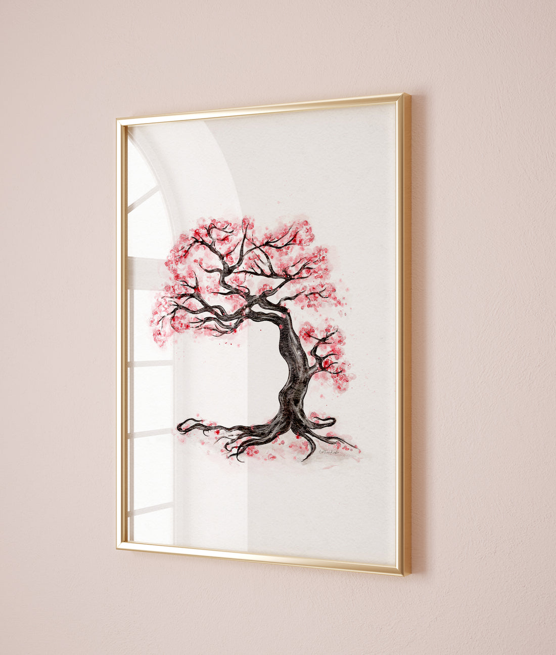 Cherry Blossom Watercolour Print 🌸