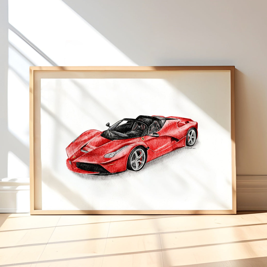 LaFerrari Watercolour Print 🏎