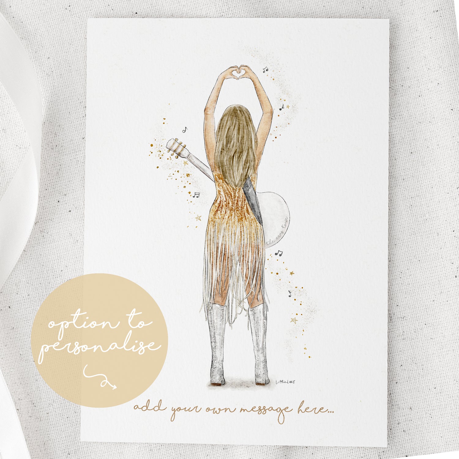 Taylor Swift The Eras Tour Watercolour Print 🫶🏼