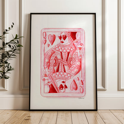 Queen of Hearts Fine Art Print ♥️