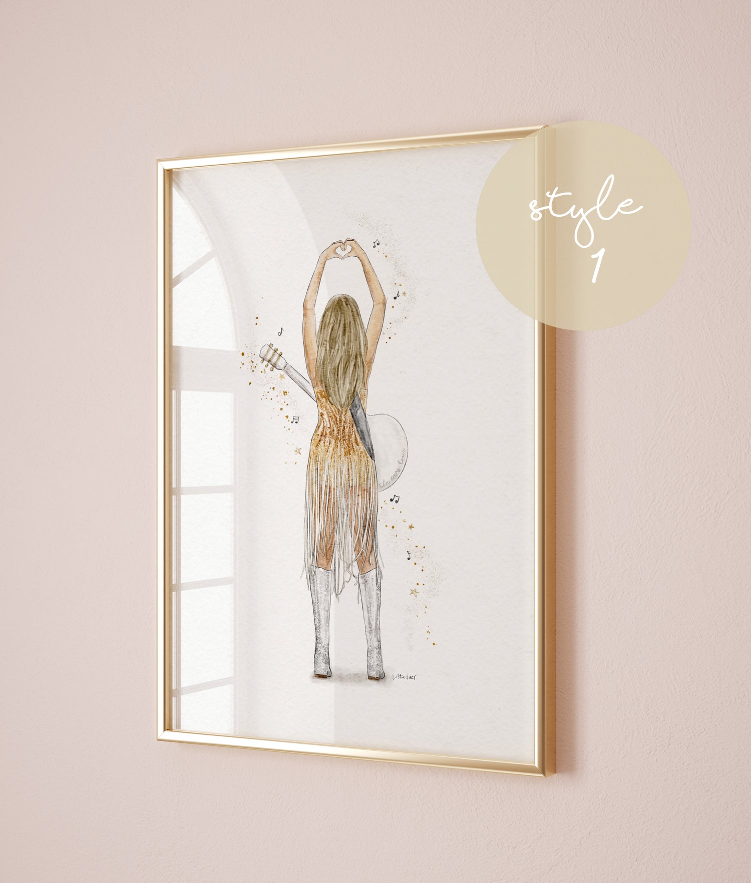 Taylor Swift The Eras Tour Watercolour Print 🫶🏼
