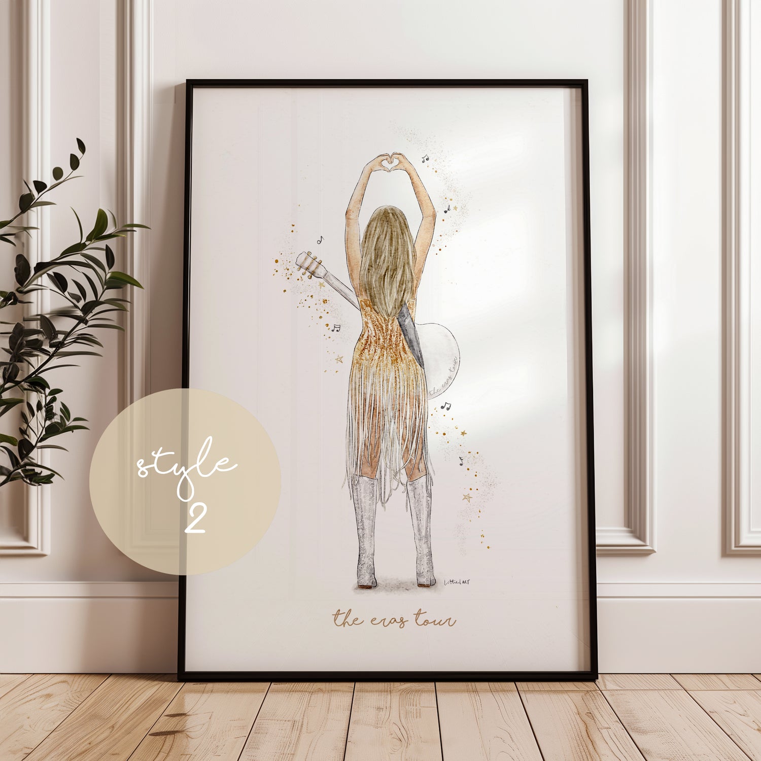 Taylor Swift The Eras Tour Watercolour Print 🫶🏼