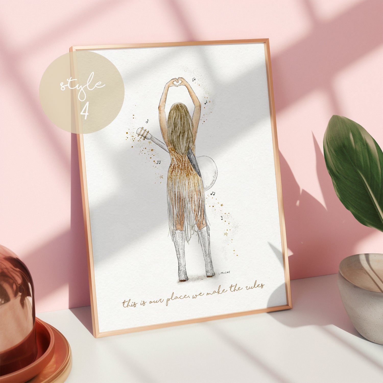 Taylor Swift The Eras Tour Watercolour Print 🫶🏼