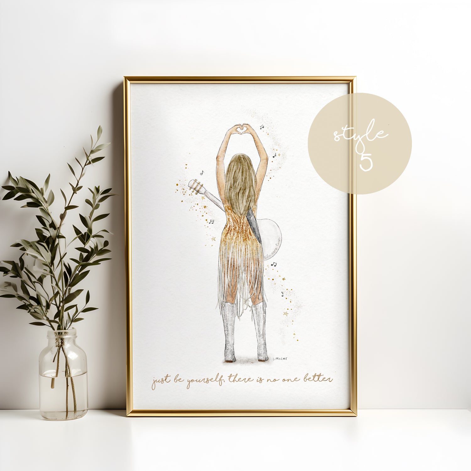 Taylor Swift The Eras Tour Watercolour Print 🫶🏼