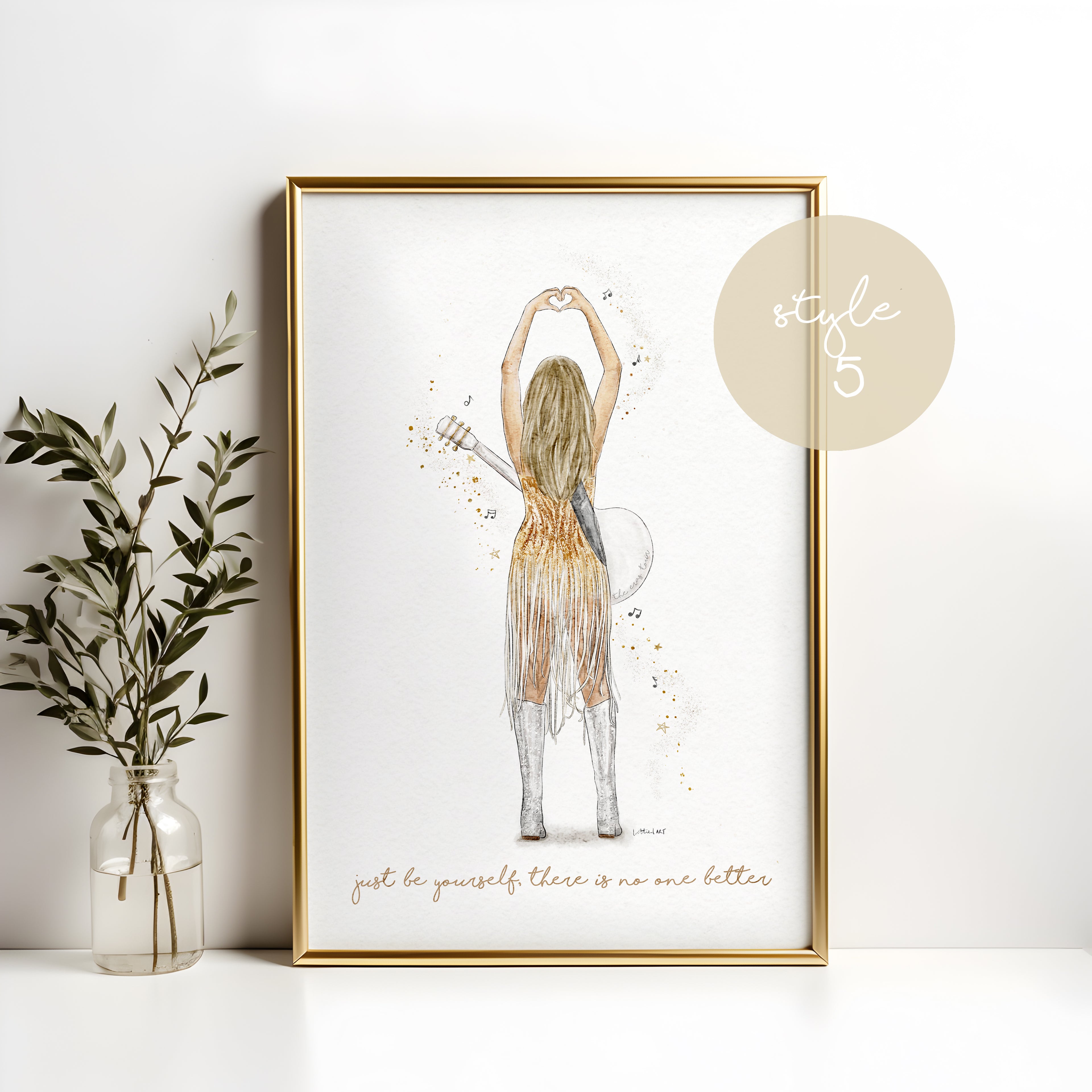 Taylor Swift The Eras Tour Watercolour Print 🫶🏼