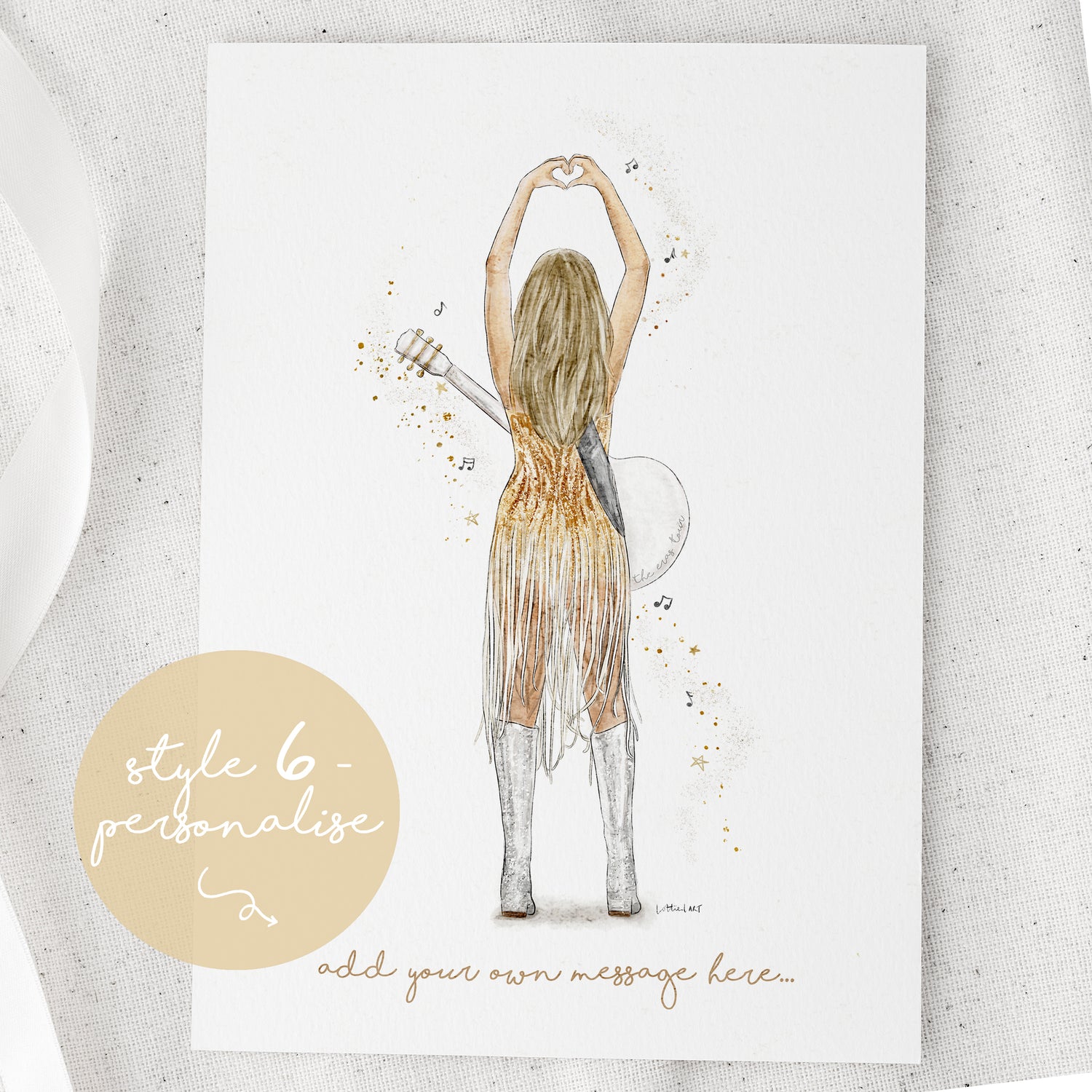 Taylor Swift The Eras Tour Watercolour Print 🫶🏼