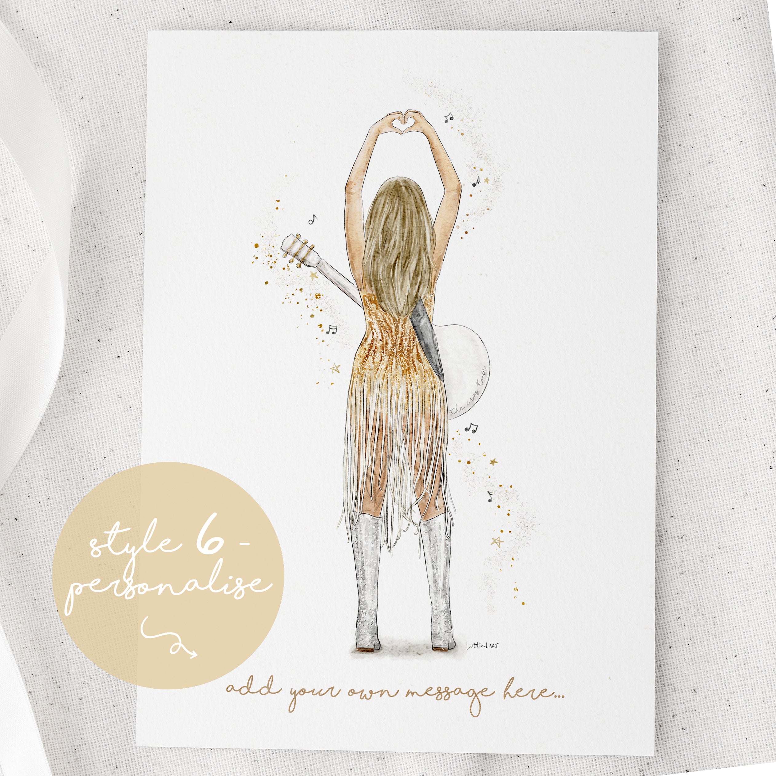 Taylor Swift The Eras Tour Watercolour Print 🫶🏼