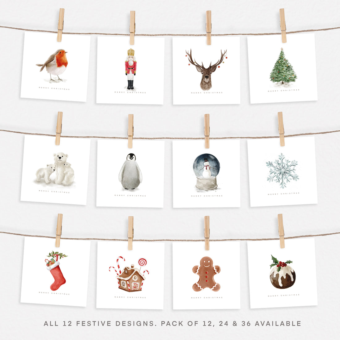 2022 Complete Festive Collection Set - Pack of 12, 24 or 36