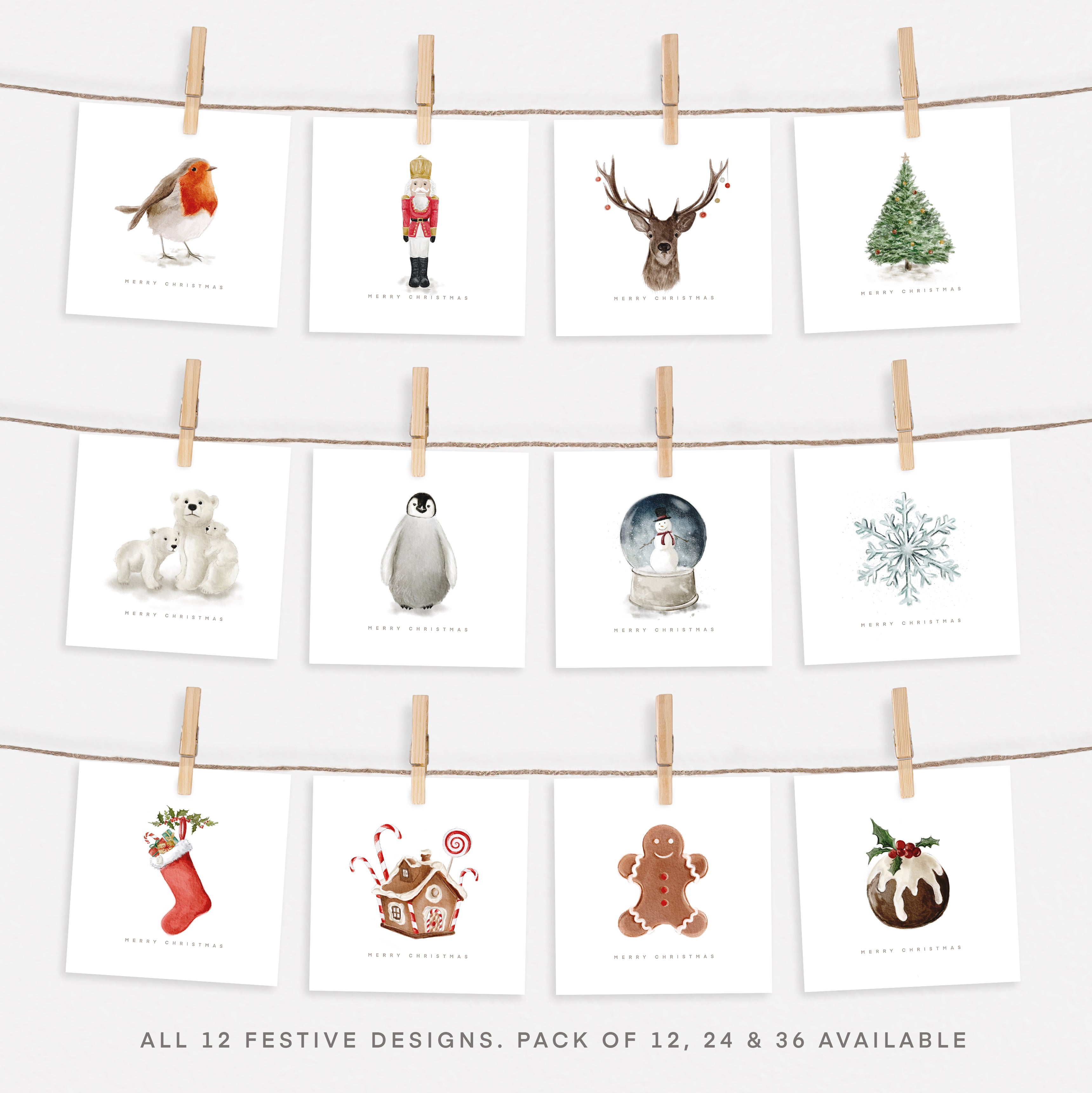 2022 Complete Festive Collection Set - Pack of 12, 24 or 36