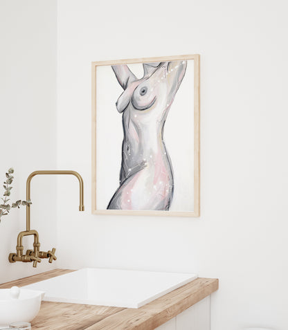 Custom Nudie Painting on Canvas