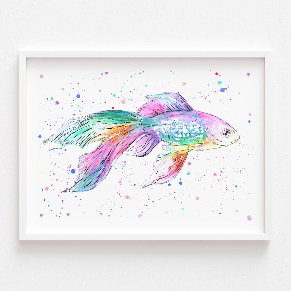 Tropical Fish Print