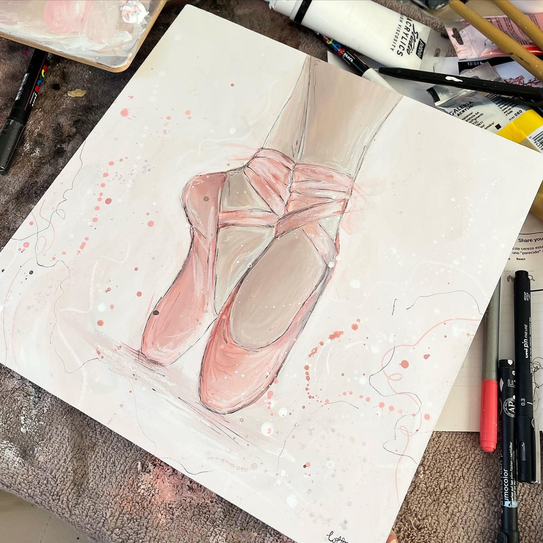 19/50 ‘Ballerina’ 🩰