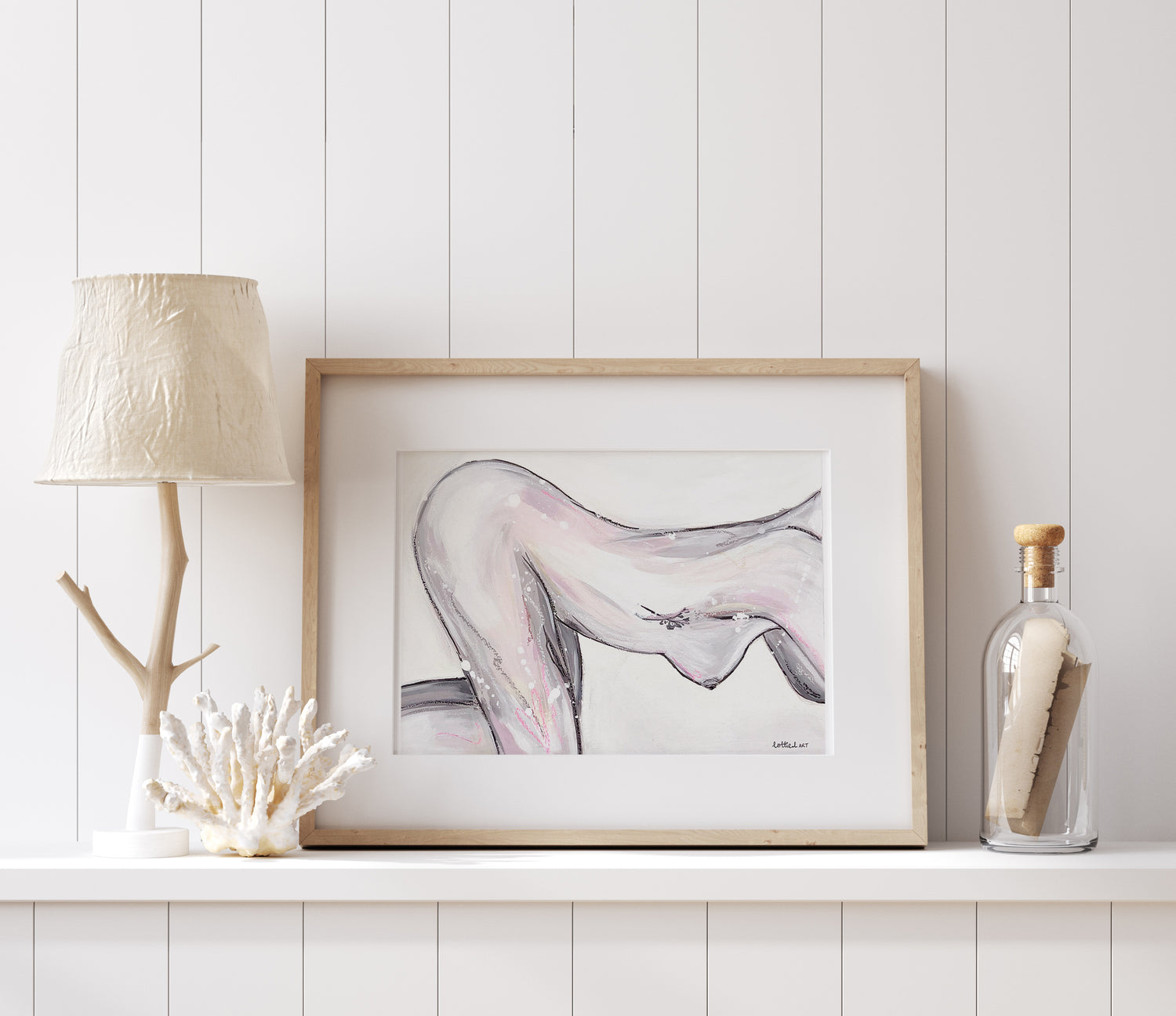 Custom Nudie Painting on Canvas