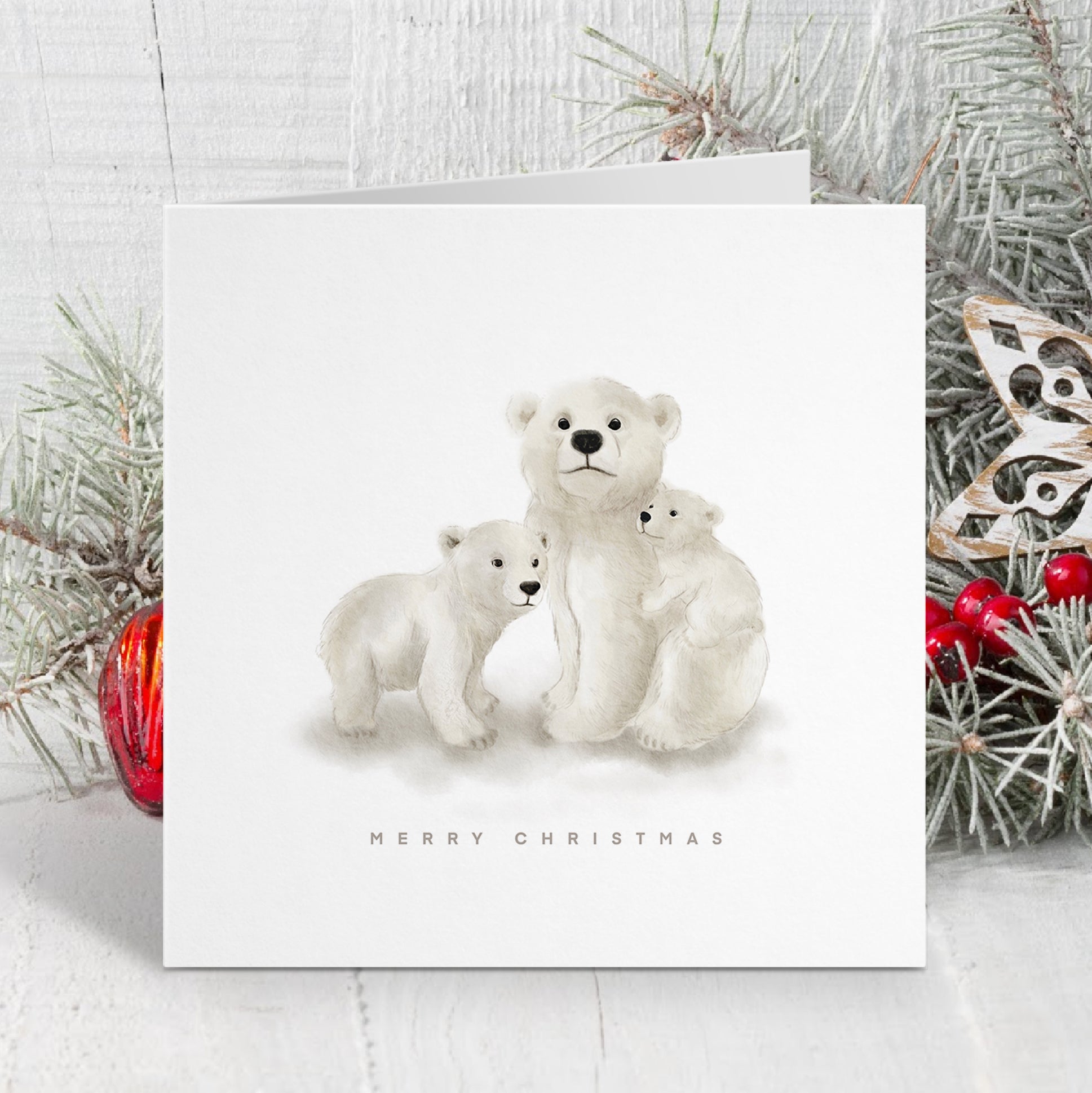 The Polar Bears - Christmas Card
