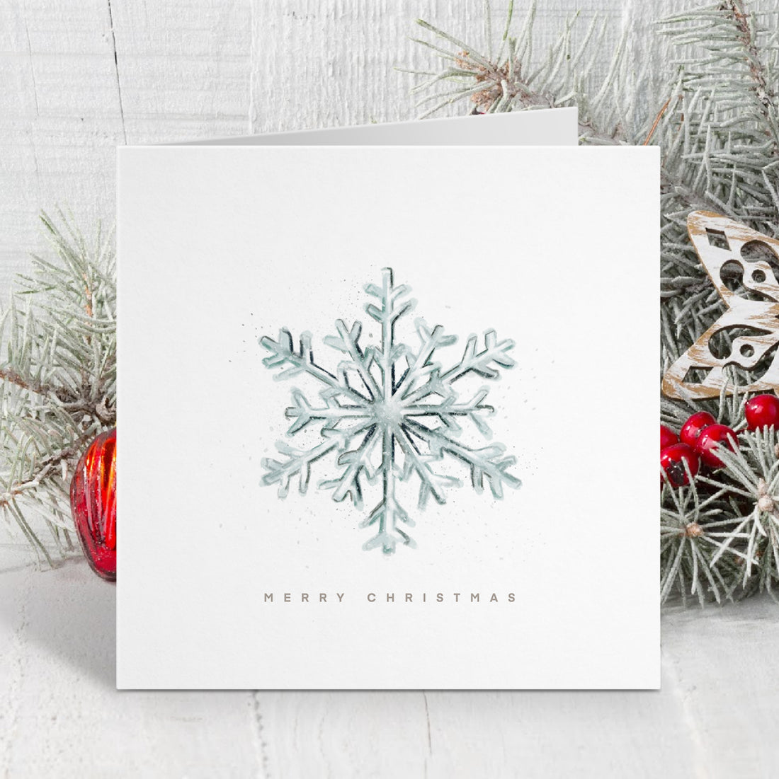 The Snow Fall - Christmas Card