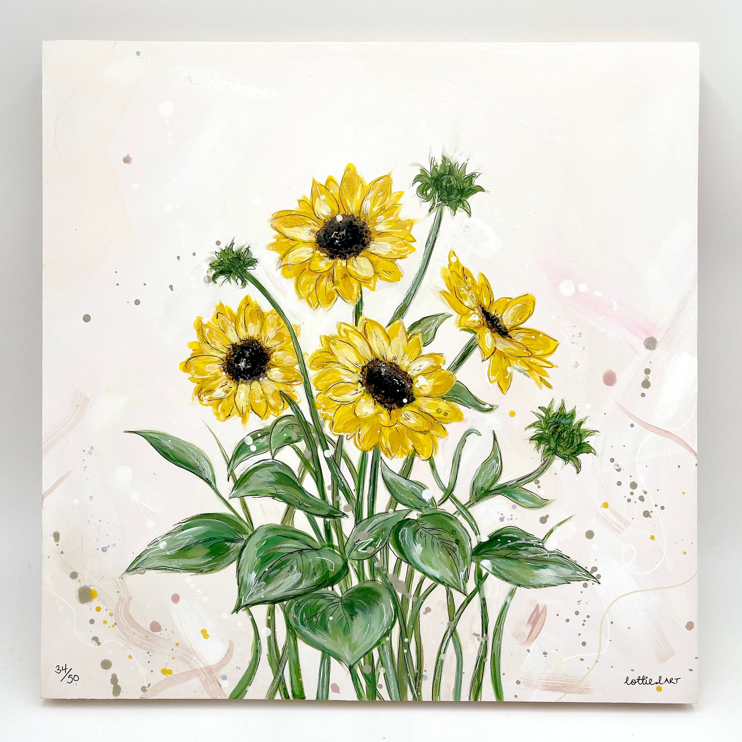 34/50 ‘Golden Sunflowers’ 🌻