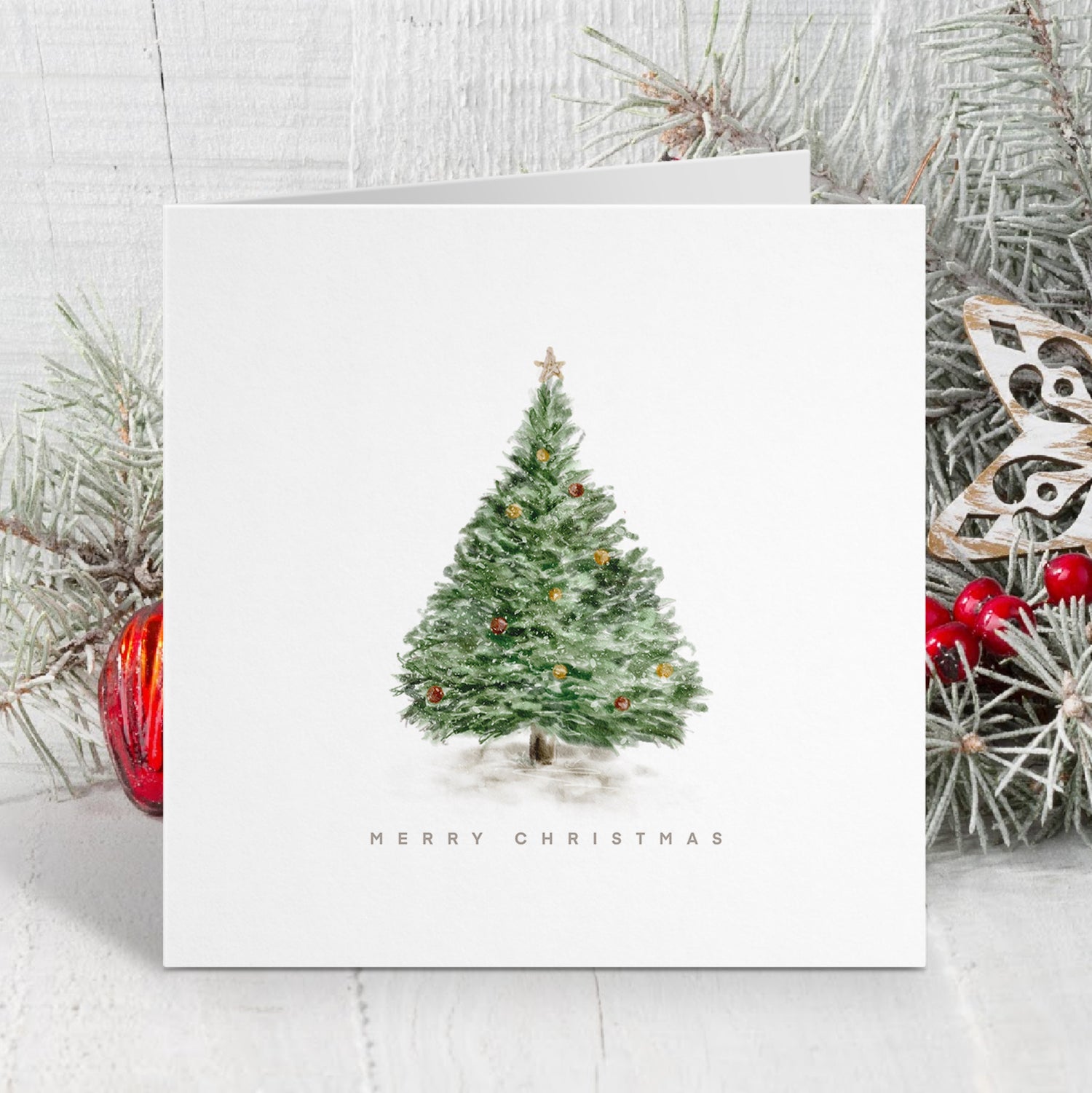 Festive Cheer - Christmas Card Set - Pack of 8, 12, 16, 24 or 32