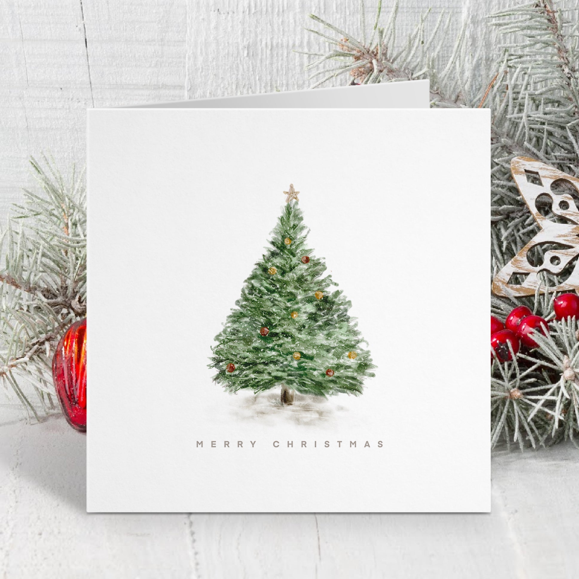 Festive Cheer - Christmas Card Set - Pack of 8, 12, 16, 24 or 32